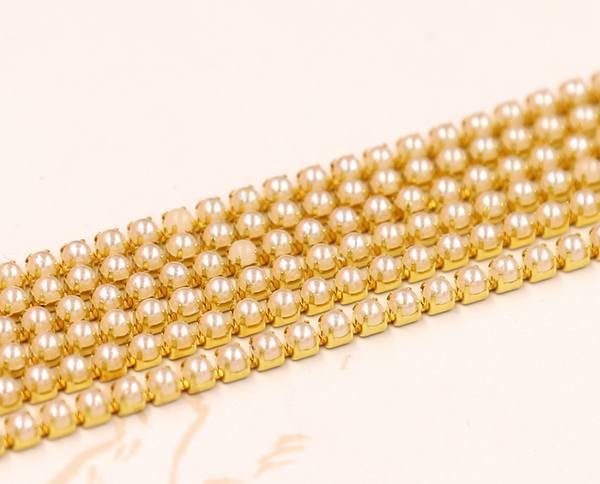 Gold Pearl Banding SS6