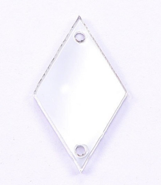 15x25mm Acrylic Diamond Mirror Centerpieces