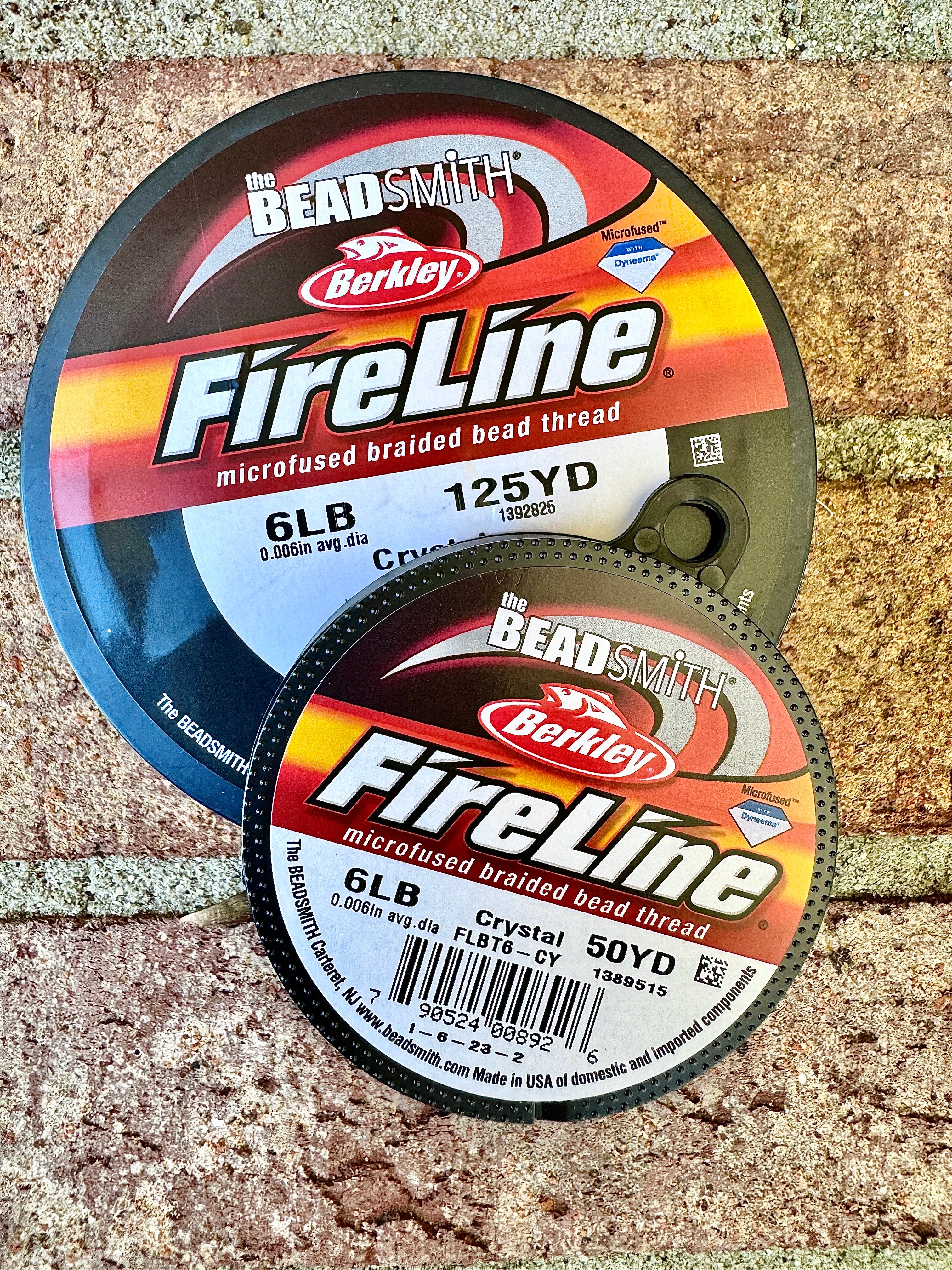 Berkley FireLine Crystal Fishing Line - 300-Yard Spool, 6 LB Test, Translucent Superline