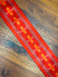Red Rust Native Print Ribbon