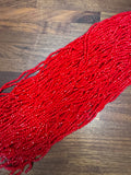 Red 3mm Rondelle Beads #65 Discount Pack