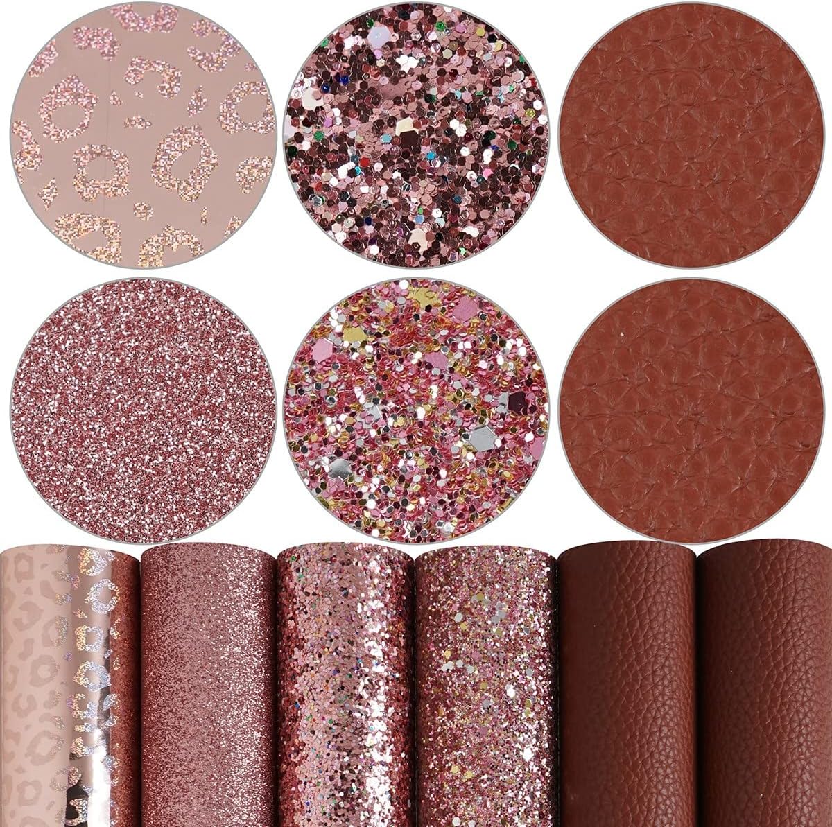 Rose Gold Backing Set