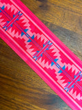 Pink & Teal Native Print Ribbon