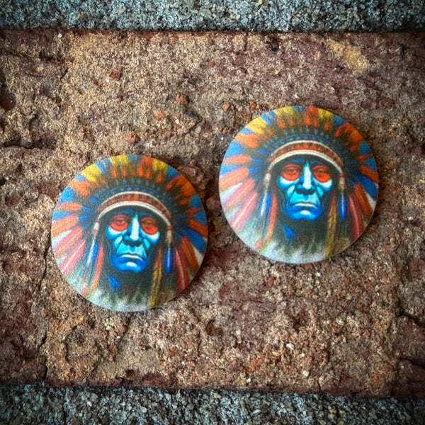 Chiefhead Resin Circle Centerpieces 25mm