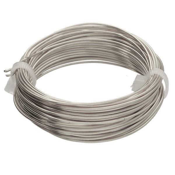 Silver Color German Style Wire: Medium Hardness