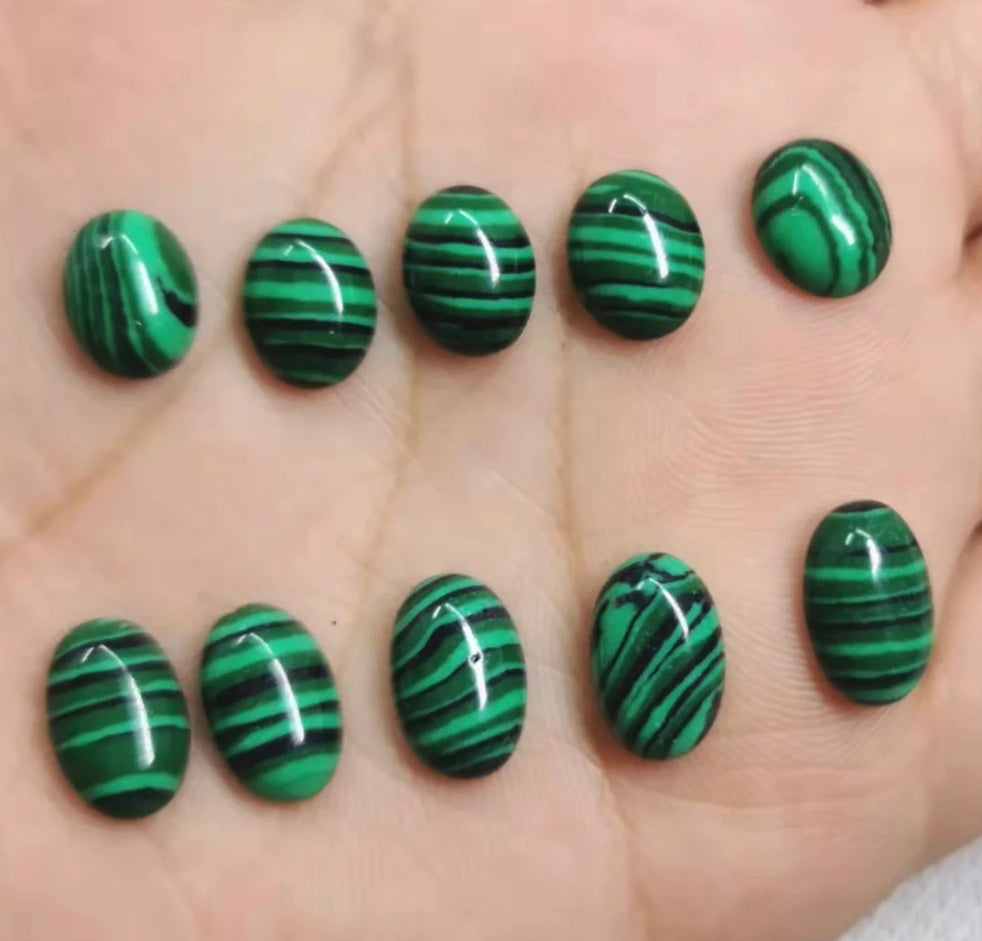 Oval Faux Stone Cabochon 15x20mm