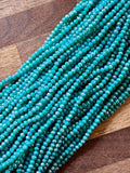 Dusty Teal AB E/4: Single Strand or 10 Strand Pack