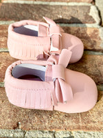 Baby Moccasins with Bow