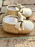 Baby Moccasins with Bow