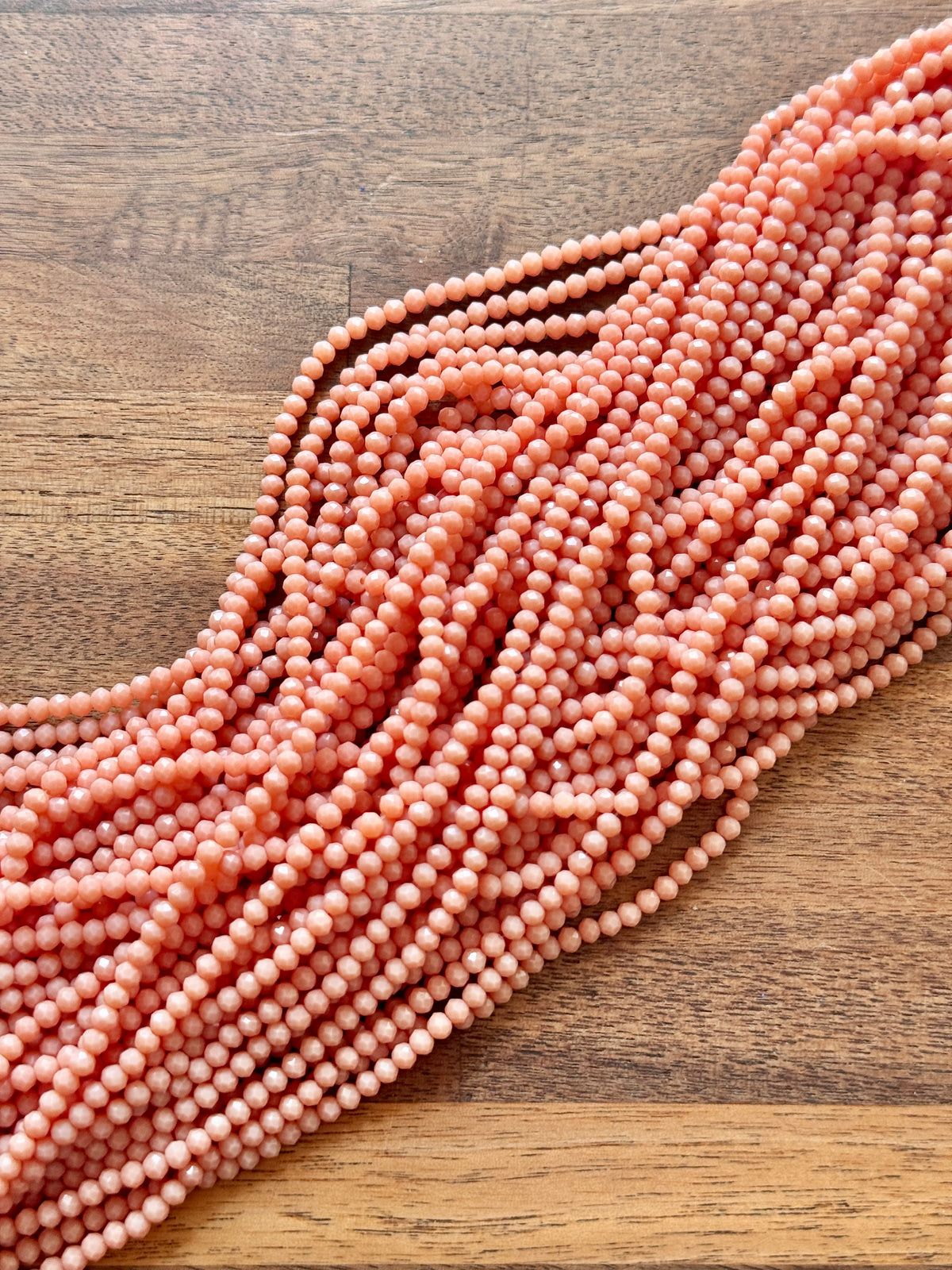Midnight Peach D/83: Single Strand or 10 Strand Pack