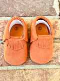 Suede Style Baby Moccasins