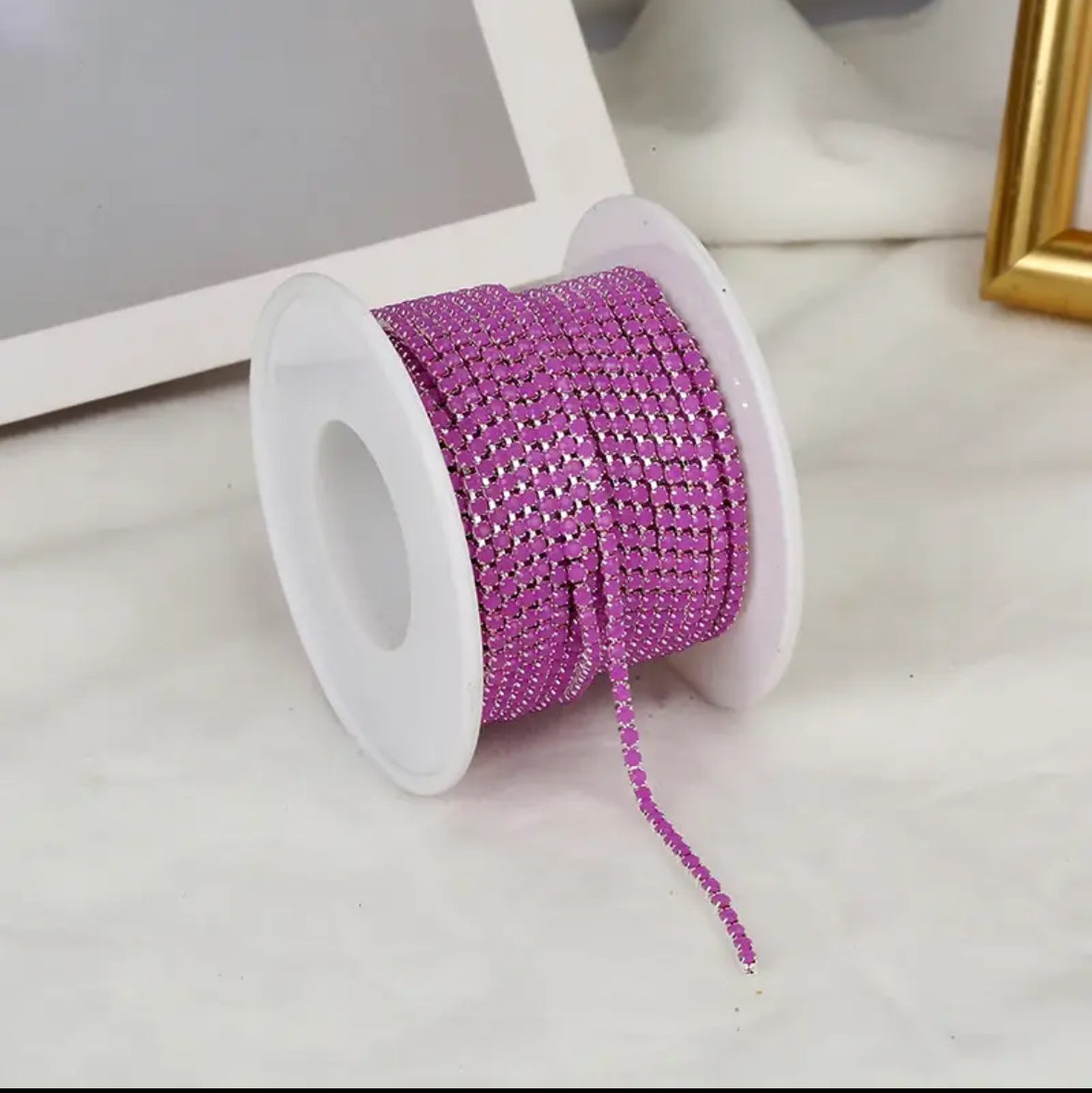 Silver Purple SS6 Banding 1 Yard or 10 Yard Discounted Roll