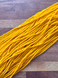 Mustard Yellow D/85: Single Strand or 10 Strand Pack
