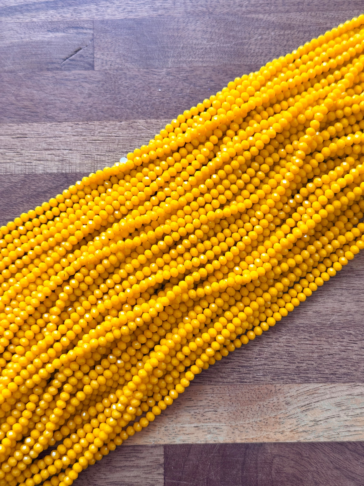 Mustard Yellow D/85: Single Strand or 10 Strand Pack