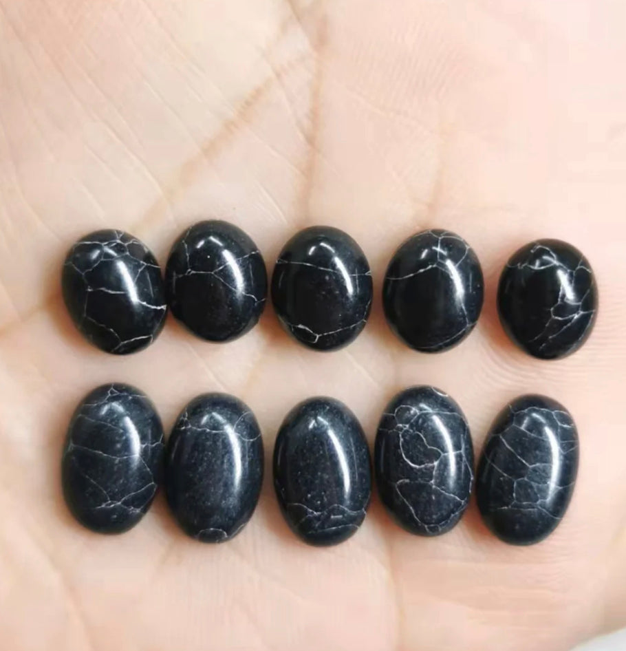 Oval Faux Stone Cabochon 15x20mm