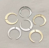 Metal Horseshoe Connector Findings