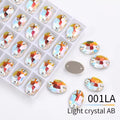 Light Crystal AB Glass Crystal Oval