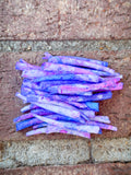 *READ DESCRIPTION* Unsealed Purple Cotton Candy Dyed Dentalium 1oz