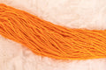 Tangerine Orange 3mm Rondelle Beads #62: Single Strand or 10 Strand Pack