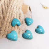 Faux Stone Heart Cabochon: 20mm or 25mm
