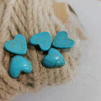 Faux Stone Heart Cabochon: 20mm or 25mm