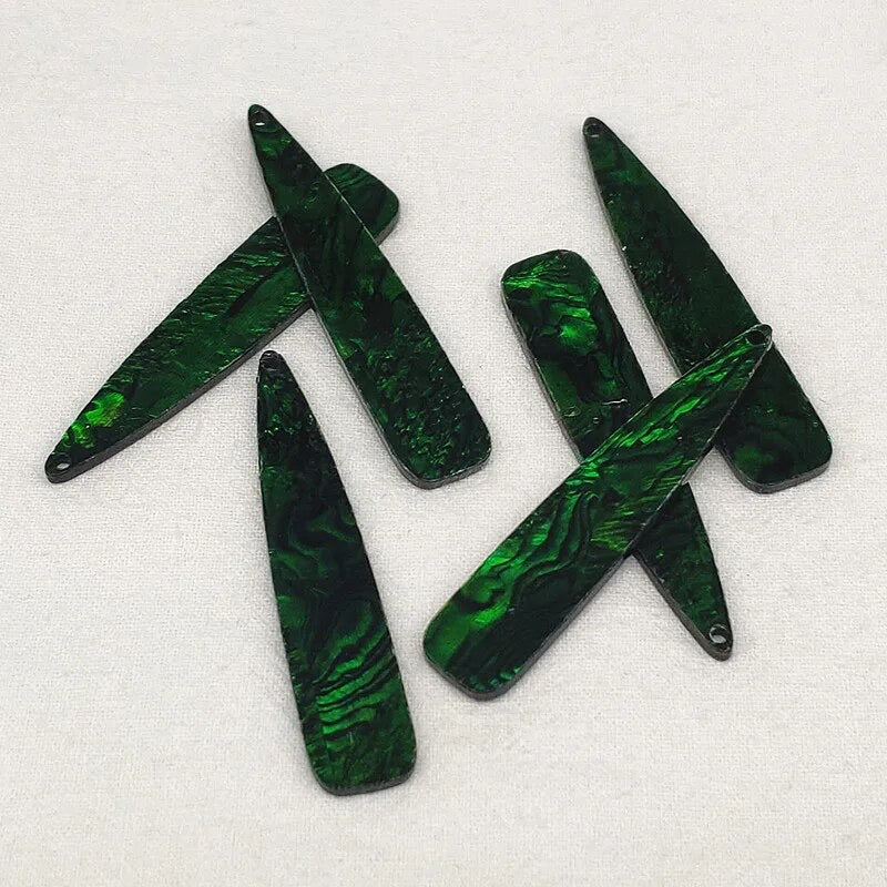 *PREORDER* Long Abalone Slabs Green: 15 Pairs