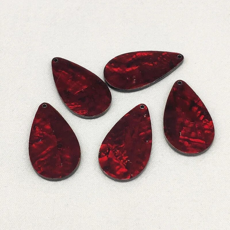 Red Teardrop Abalone Slabs