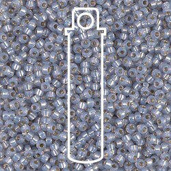 11/0 Miyuki Seed Beads Tube Apprx 8.5gm: Round Smoky Opal S/L Alabaster