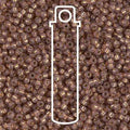 11/0 Miyuki Seed Beads Tube Apprx 8.5gm: Round Bronze