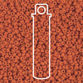 11/0 Miyuki Seed Beads Tube Apprx 8.5gm: Terracotta