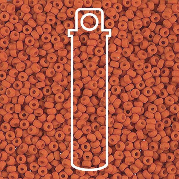 11/0 Miyuki Seed Beads Tube Apprx 8.5gm: Terracotta