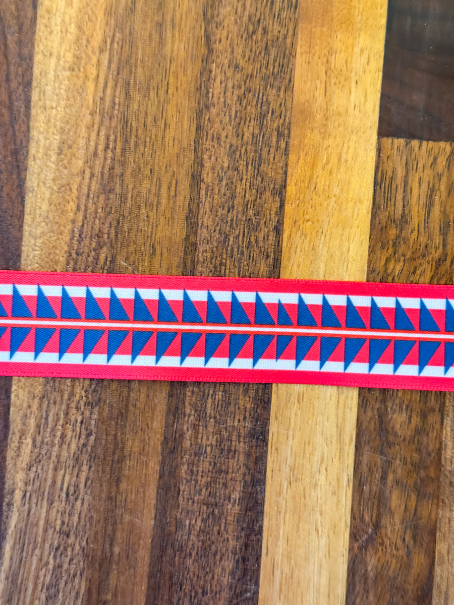 Hot Pink & Teal Native Print Ribbon – Ella & Co. Wholesale
