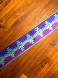 Blue & Magenta Native Print Ribbon