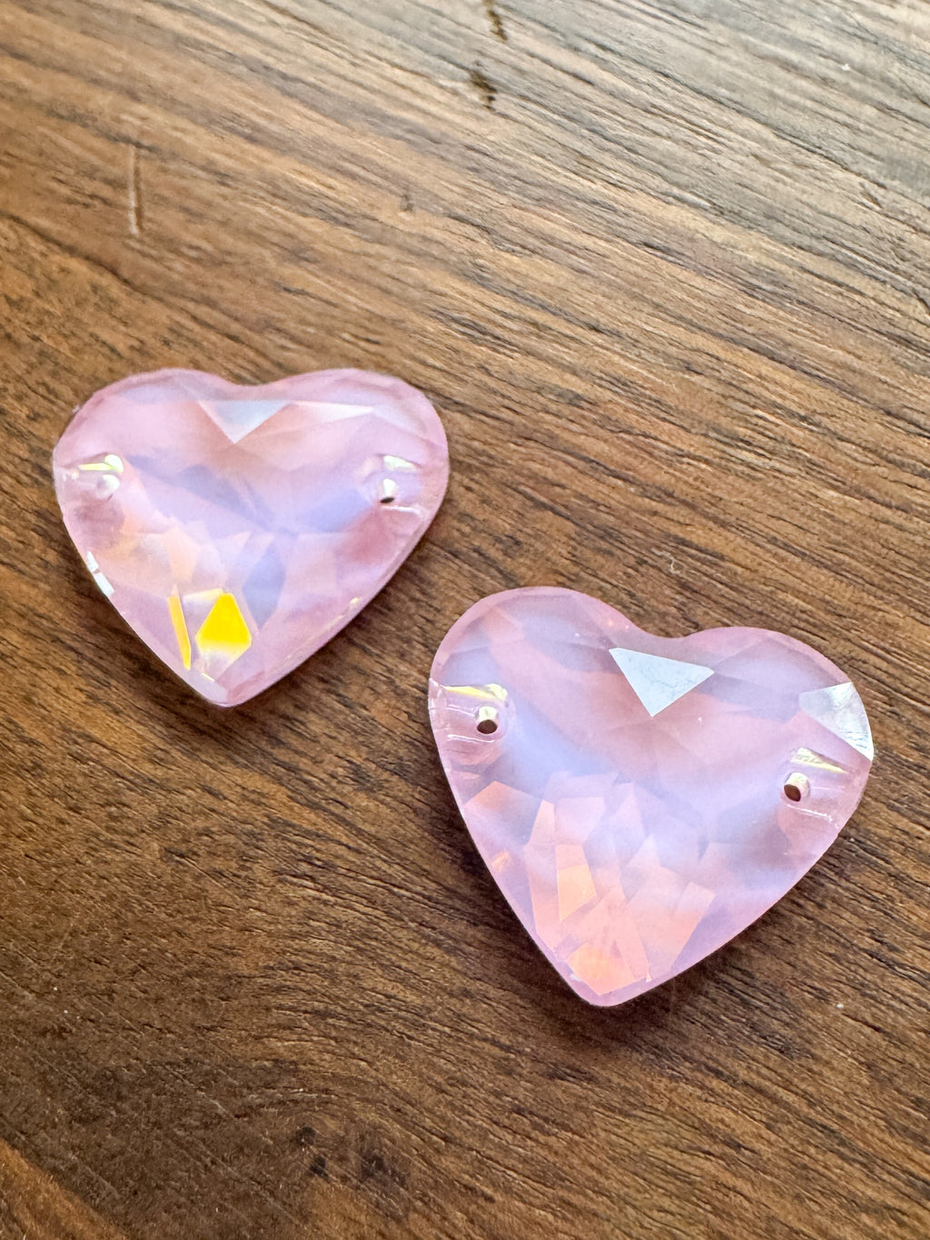 Rosaline AM Glass Crystal Heart: 20x23mm