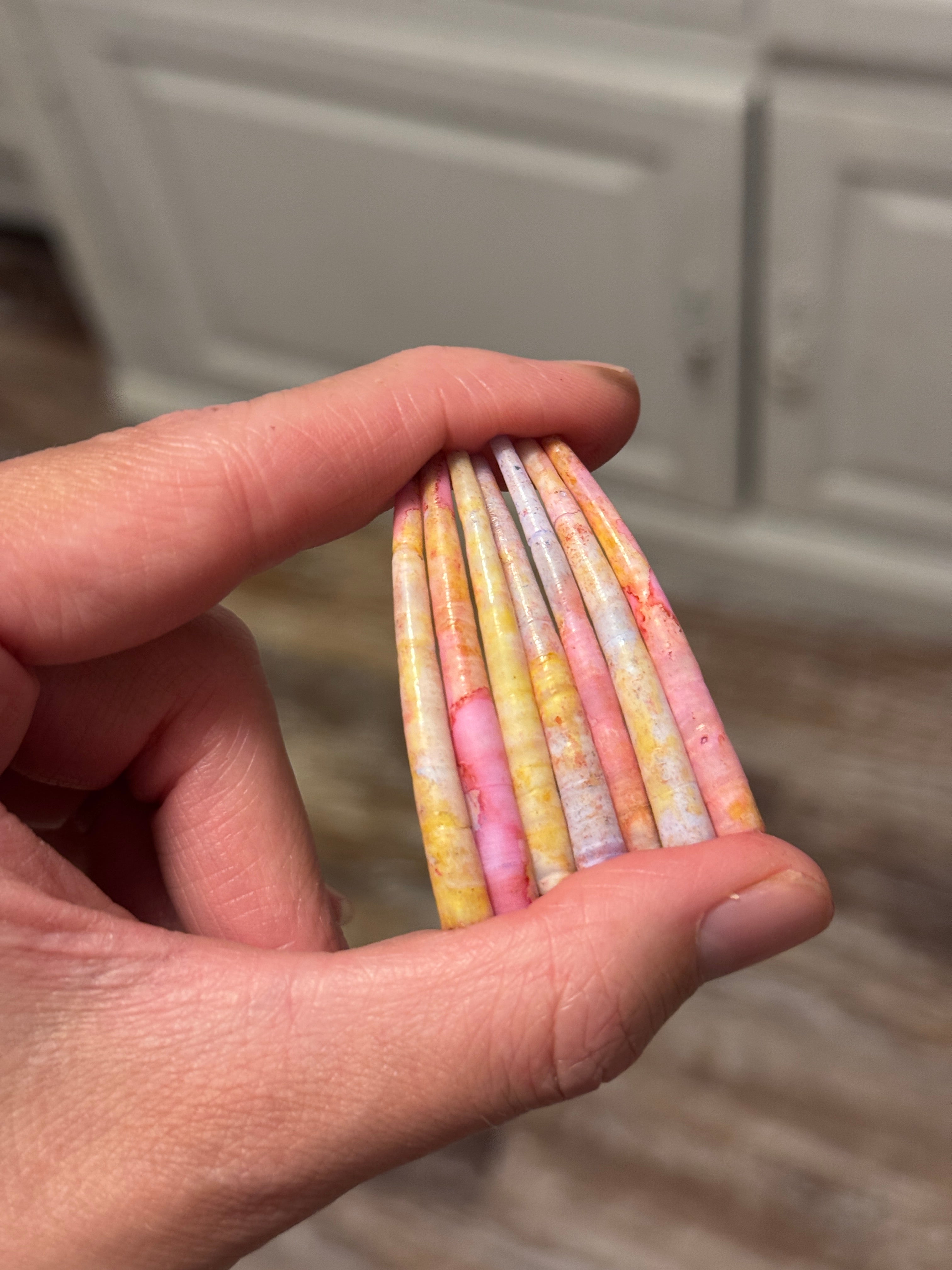 *READ DESCRIPTION* Unsealed Strawberry Lemonade Dyed Dentalium 1oz (Copy) (Copy) (Copy) (Copy)