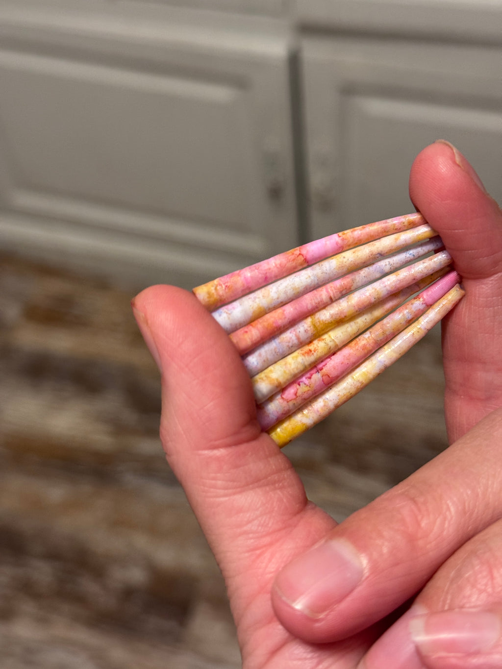 *READ DESCRIPTION* Unsealed Strawberry Lemonade Dyed Dentalium 1oz (Copy) (Copy) (Copy) (Copy)