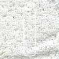 11/0 Miyuki Seed Beads Tube Apprx 8.5gm: White Pearl Ceylon
