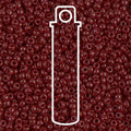 11/0 Miyuki Seed Beads Tube Apprx 8.5gm: Opaque Chocolate Brown