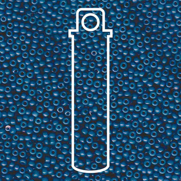 11/0 Miyuki Seed Beads Tube Apprx 8.5gm: Special Dyed Dark Teal Blue