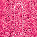 11/0 Miyuki Seed Beads Tube Apprx 8.5gm: Special Dyed Bright Pink