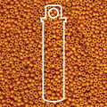 11/0 Miyuki Seed Beads Tube Apprx 8.5gm: Special Dyed Pale Pumpkin
