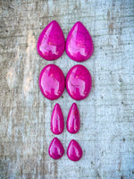 Magenta Faux Stone Cabochon