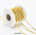 All Jonquil Mocha Banding SS6: Sold per 1 yard or per 10 yard roll