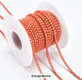 All Orange Mocha Banding SS6: Sold per 1 yard or per 10 yard roll