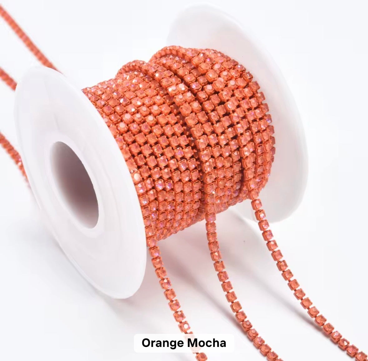 All Orange Mocha Banding SS6: Sold per 1 yard or per 10 yard roll