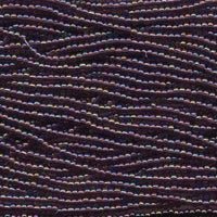 11/0 Czech Preciosa Seed Beads Half Hank: Purple Iris