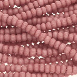 11/0 Czech Preciosa Seed Beads Half Hank: Pink OP