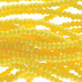 11/0 Czech Preciosa Seed Beads Half Hank: OP Yellow Dyed Terra
