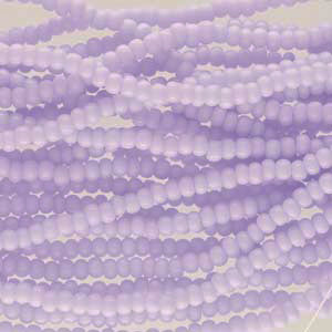 11/0 Czech Preciosa Seed Beads Half Hank: Lilac