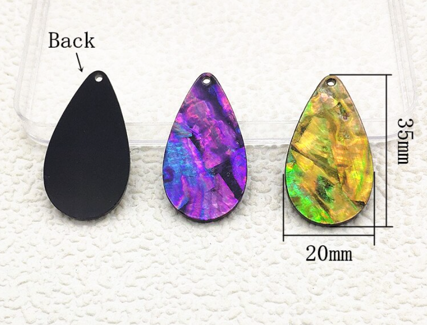 *PREORDER* Teardrop Abalone Slabs: 15 Pairs